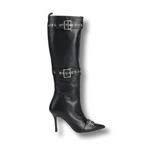 SOLD! Black Knee High Marc Ellis Boots New Never Worn